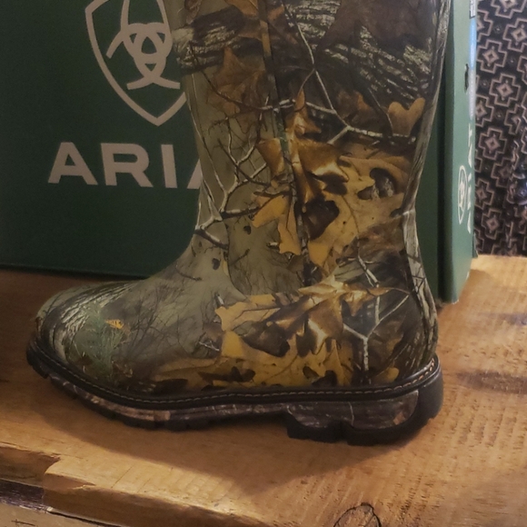 Waterproof insulated buckaroo boot square toe - Picture 2 of 6